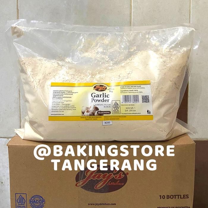 

BisaInstan- Jay's Garlic Powder 1 Kg Bubuk Bawang Putih Jays Halal