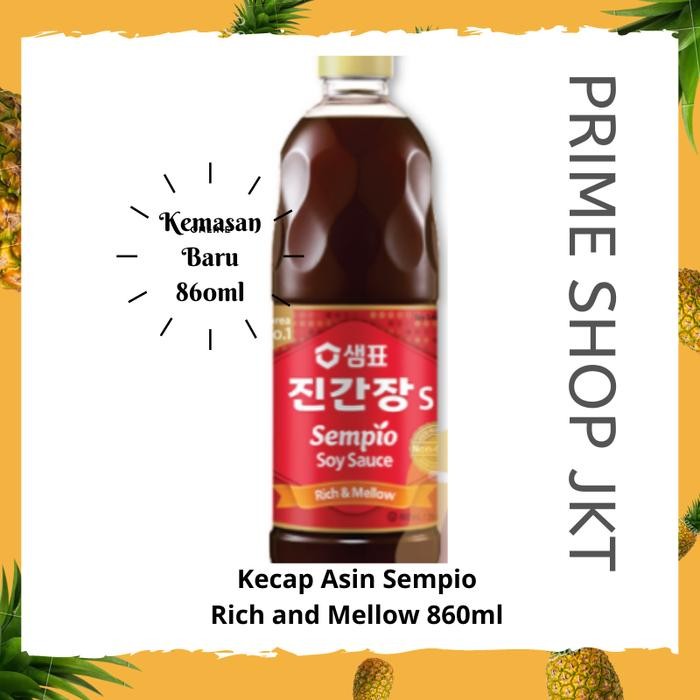 

BisaInstan- Sempio JINGANJANG 930 ML Soy Sauce Jin S Kecap Asin Kedelai Korea