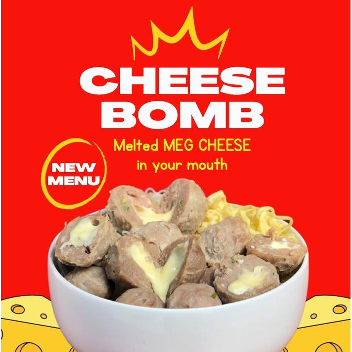 

Kirim,HariYgSama- Bakso Sapi Cheese Bomb Keju Cheddar Leleh