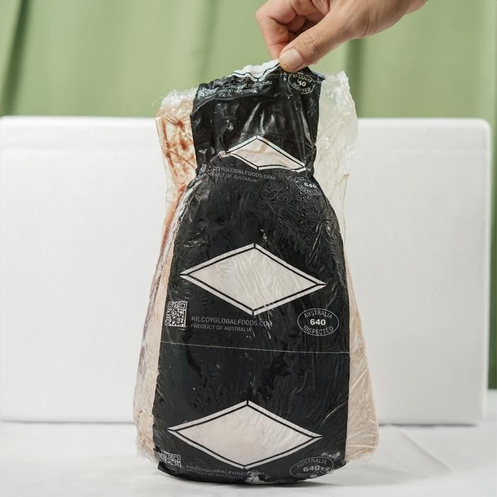 

Kirim,HariYgSama- Picanha Black Kilcoy Mb 2+ Rump Cover Rump Cap SIrloin Cap Steak