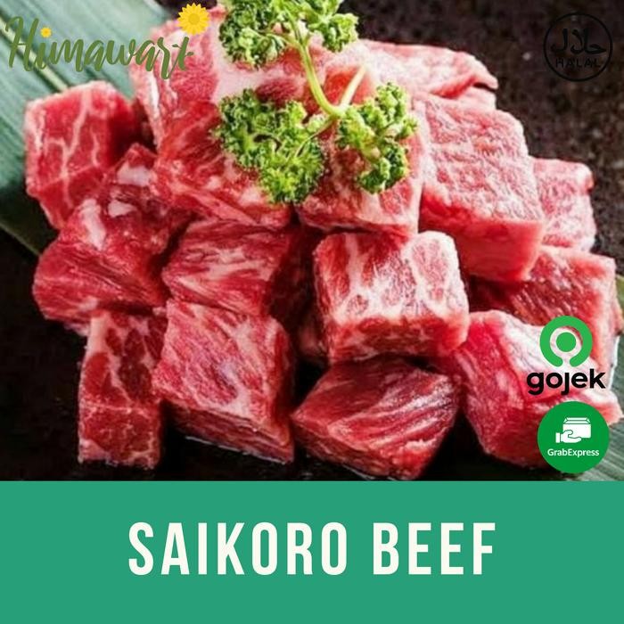 

Kirim,HariYgSama- SAIKORO WAGYU BEEF MELTIQUE / SAIKORO CUBES PREMIUM - 500 gram