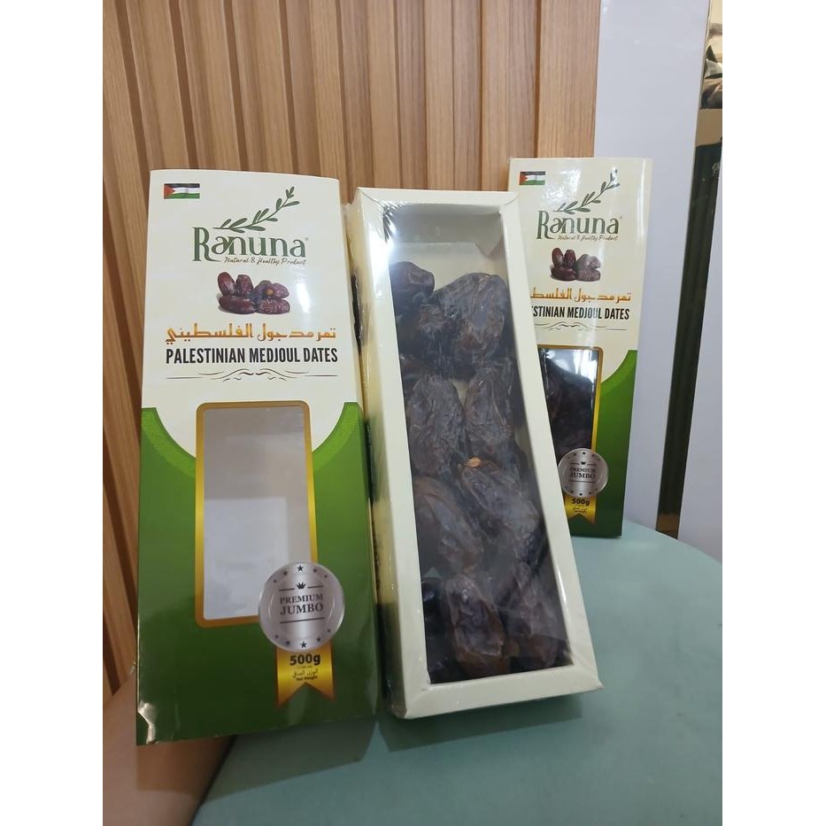 

BisaInstan- Kurma Medjool Palestinian Jumbo Ranuna 500gr Premium