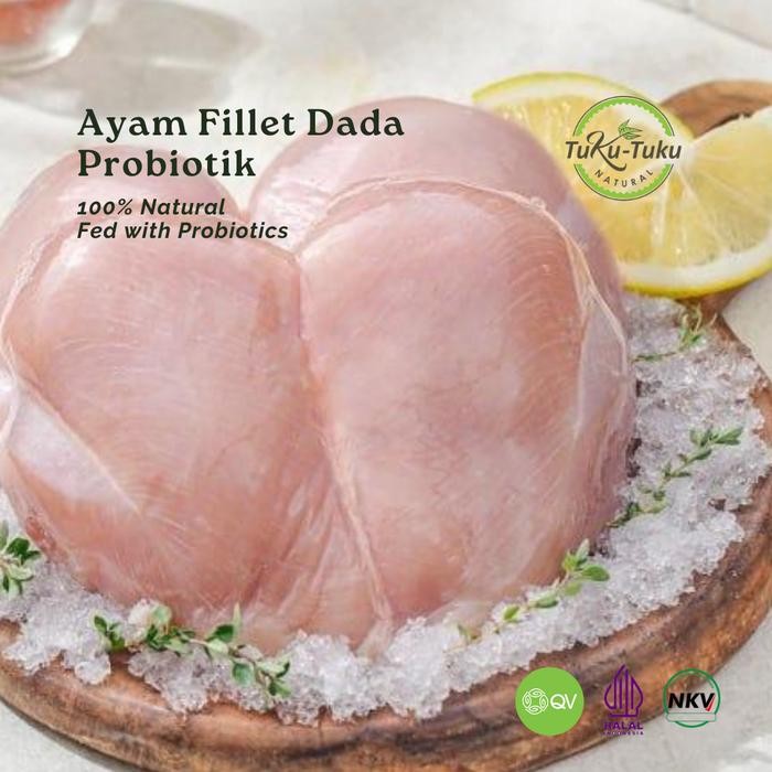 

Kirim,HariYgSama- Fillet Dada Ayam Probiotik Organik Frozen 800 gr- 1kg