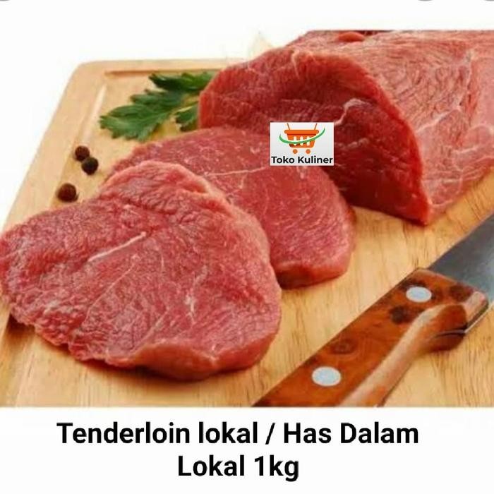 

Kirim,HariYgSama- Tenderloin lokal / Has Dalam Lokal 1kg
