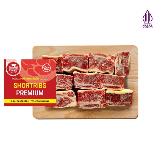 

Kirim,HariYgSama- Premium Shortribs Daging Iga Sapi Tebal 1kg Halal, Brothermeatshop