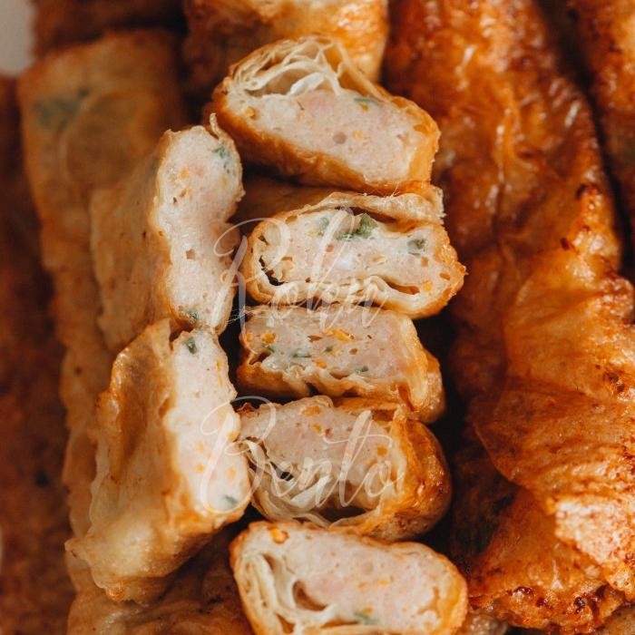 

Kirim,HariYgSama- Crab Roll HALF PACK isi 7 Roll Lumpia Rajungan Kani Roku Bento Frozen