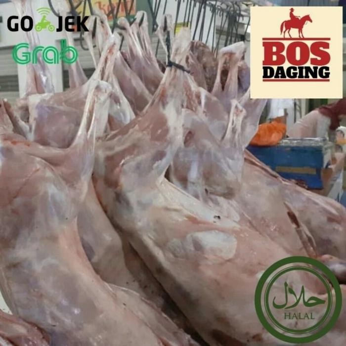 Kirim,HariYgSama- Iga daging kambing muda 1kg dijamin fresh segar