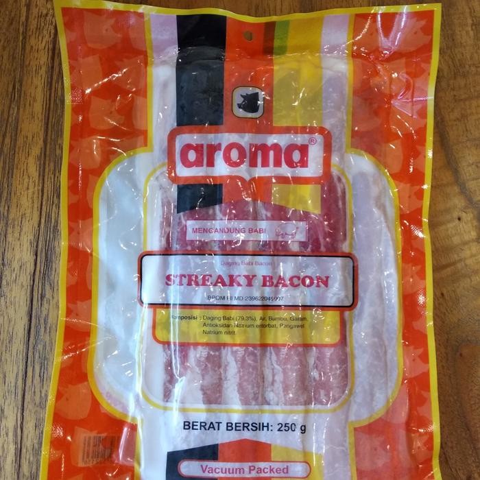 

Kirim,HariYgSama- Pork Streaky Bacon Aroma 250 Gr