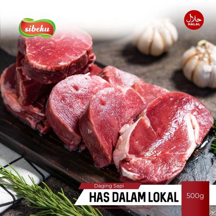 

Kirim,HariYgSama- Daging Sapi Has Dalam Lokal Halal 500gram Frozen Food Import - Sibeku