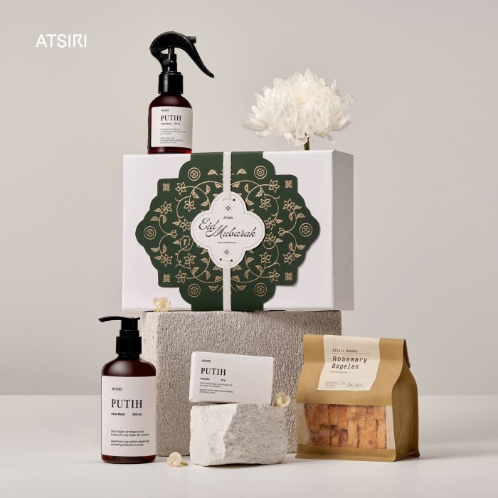 

Kirim,HariYgSama- Rumah Atsiri Manis Putih Hampers