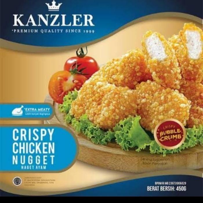 

Kirim,HariYgSama- kanzler crispy chicken nugget 450gr