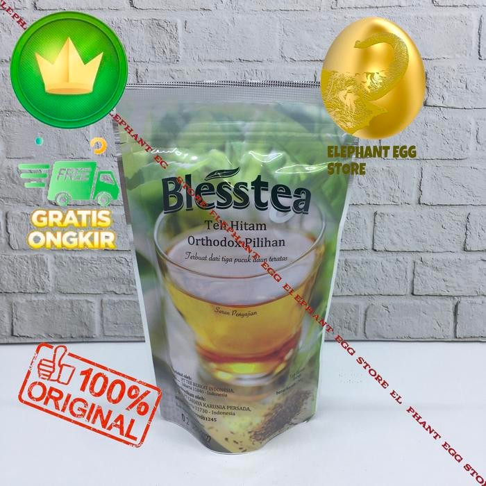 

Terlaris- Blesstea / Bless Tea / Blesstea Teh Hitam Kemasa Pouch 70 Gram
