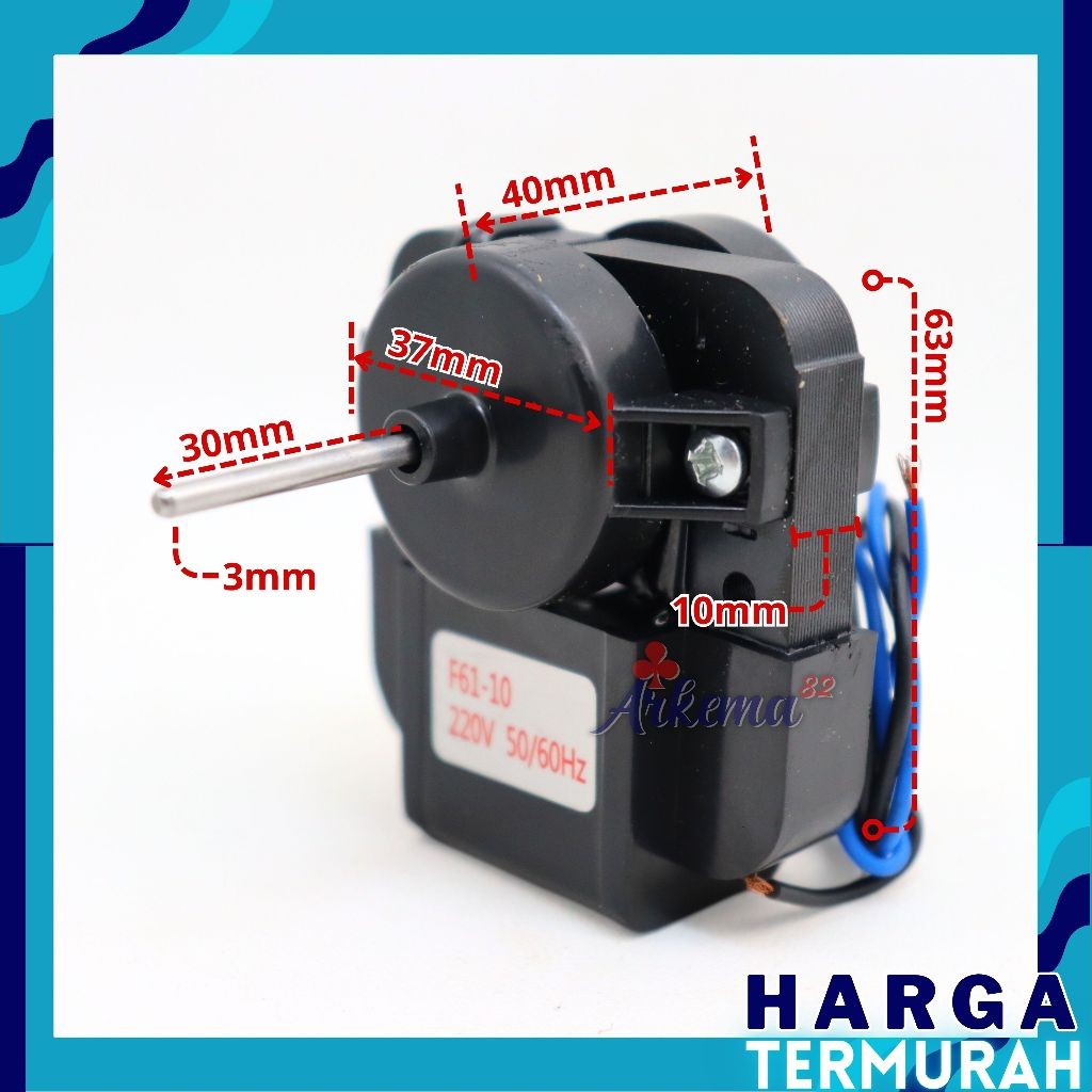 IK FAN KULKAS F61 10 FAN KULKAS POLYTRON FAN SHOWCASE POLYTRON MOTOR FAN KULKAS MOTOR KULKAS