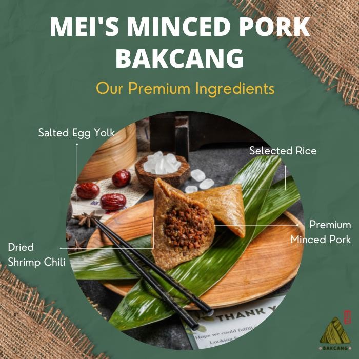 

Kirim,HariYgSama- Mei's Minced Pork Bakcang