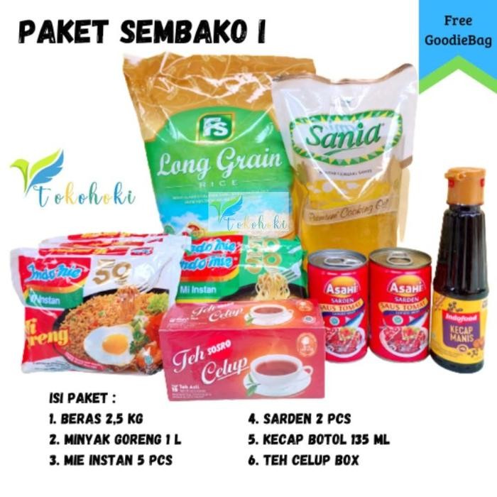 

Kirim,HariYgSama- PAKET SEMBAKO I