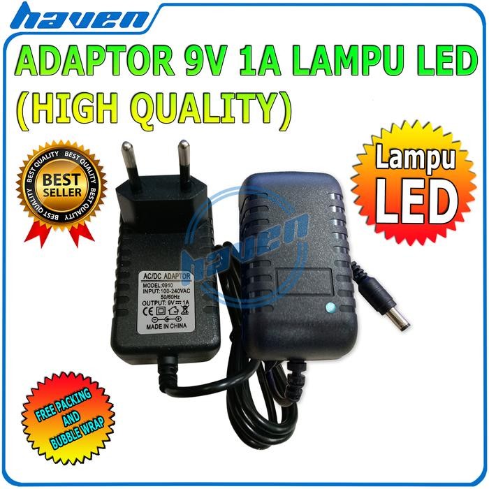 ADAPTOR 9V 1A POWER SUPPLY 9V 1A ADAPTER 9V 1A