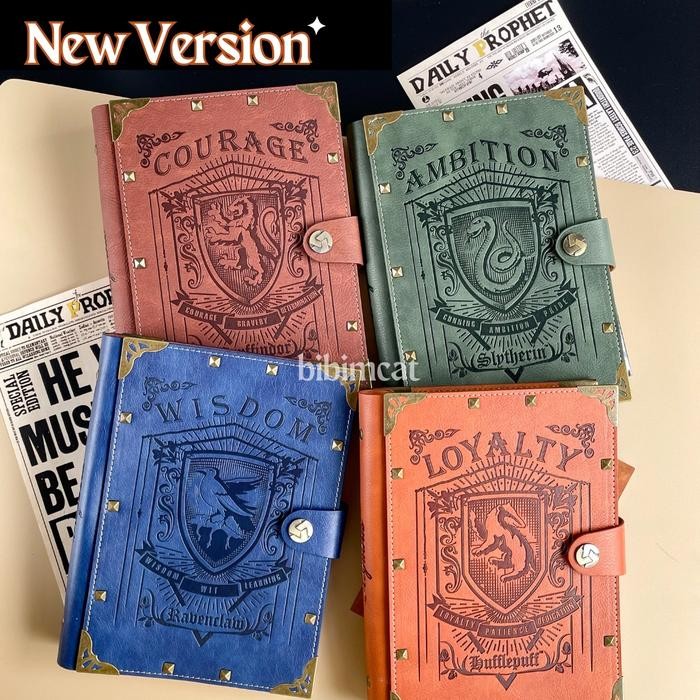 

(A5 SIZE) BINDER JOURNAL SET HOGWARTS HOUSE VERSION / AGENDA NOTEBOOK
