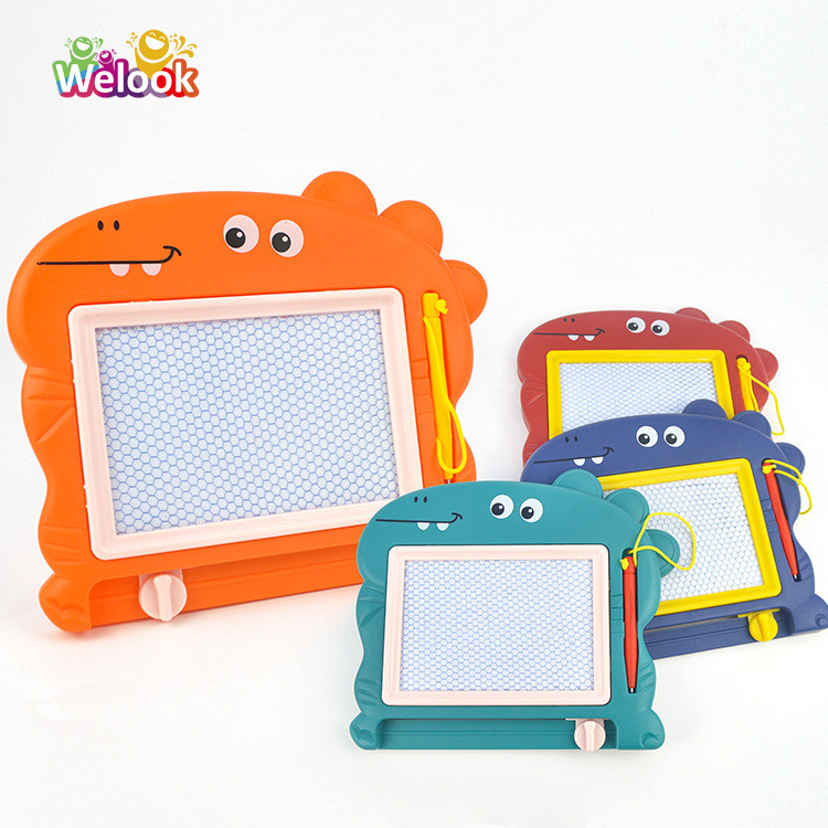 

Large Cartoon Dinosaur Magnetic Writing Drawing Board Children'S Color Graffiti Board Art Puzzle
