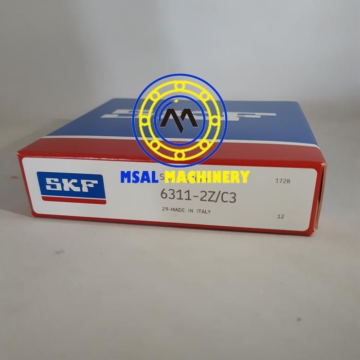 BEARING 6311 ZZ / 6311ZZ / 6311 2Z SKF C3 ITALY