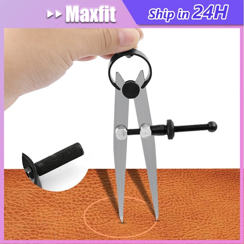 

Jangka Alat Kerajinan Kulit Stainless Jangka Kompas Jangka Rotring Penanda Adjustable Lock Sistem