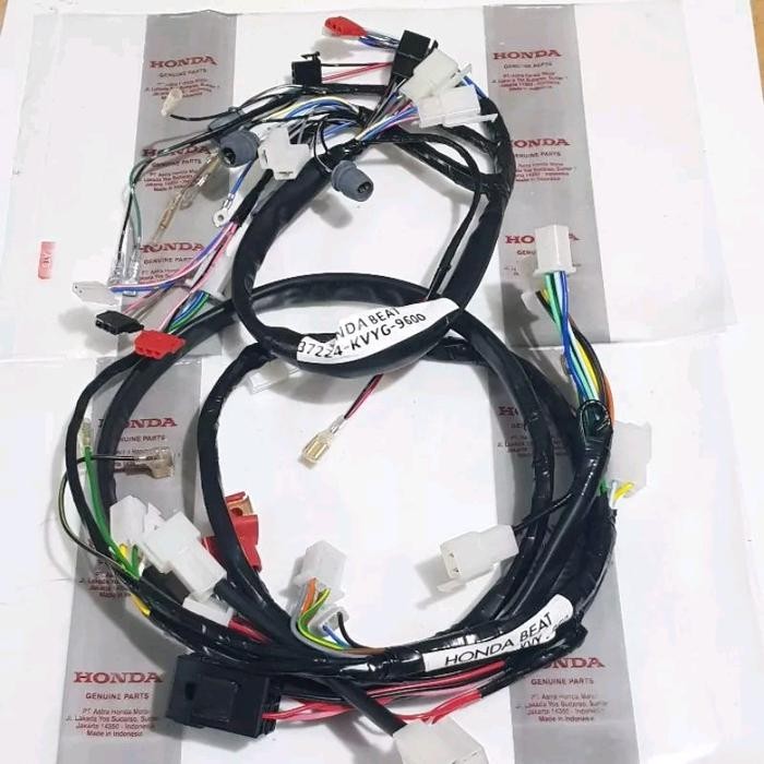 KABEL BODI BODY BEAT KARBU BEAT LAMA ATAS BAWAH + FITING LAMPU FULLSET HONDA KVY SPEDOMETER