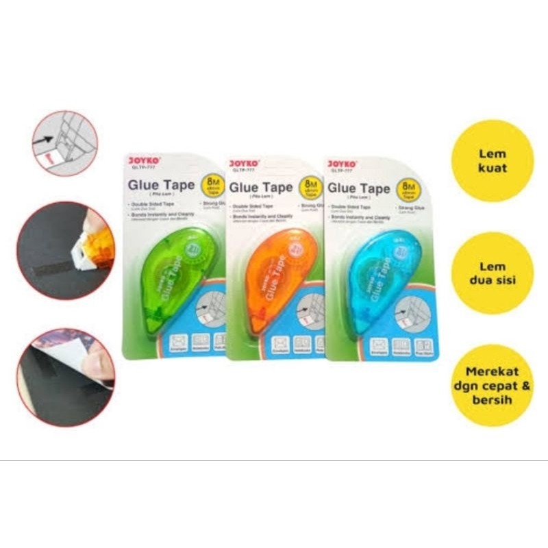 

(12 Pcs) Glue Tape 8mm GLTP-777