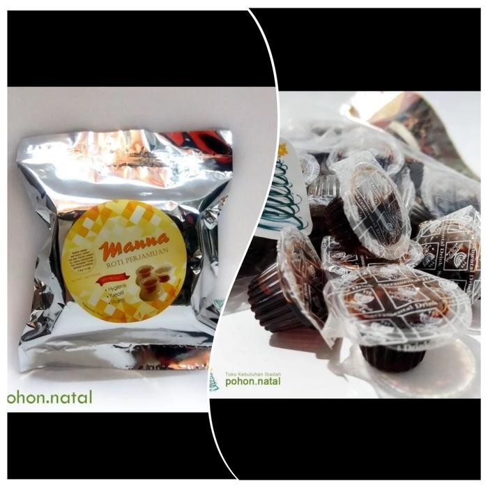 

Hosti Ayat Manna Roti Perjamuan Kudus Cup