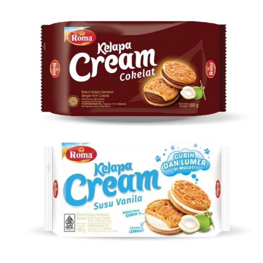 

ROMA KELAPA CREAM 180 GRAM