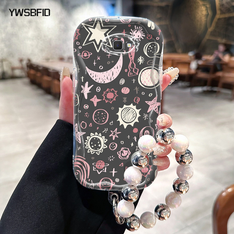 YWSBFID Casing Hp Untuk Samsung Galaxy J7 Prime J2 Prime J7 Prime 2 Case Casing gelang HP Softcase s