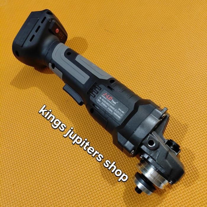 Ecer Mesin - Batre - Charger - Cordless Grinda 4In Batrai ( Merk Jld - Hujia ) Gerinda Cordless