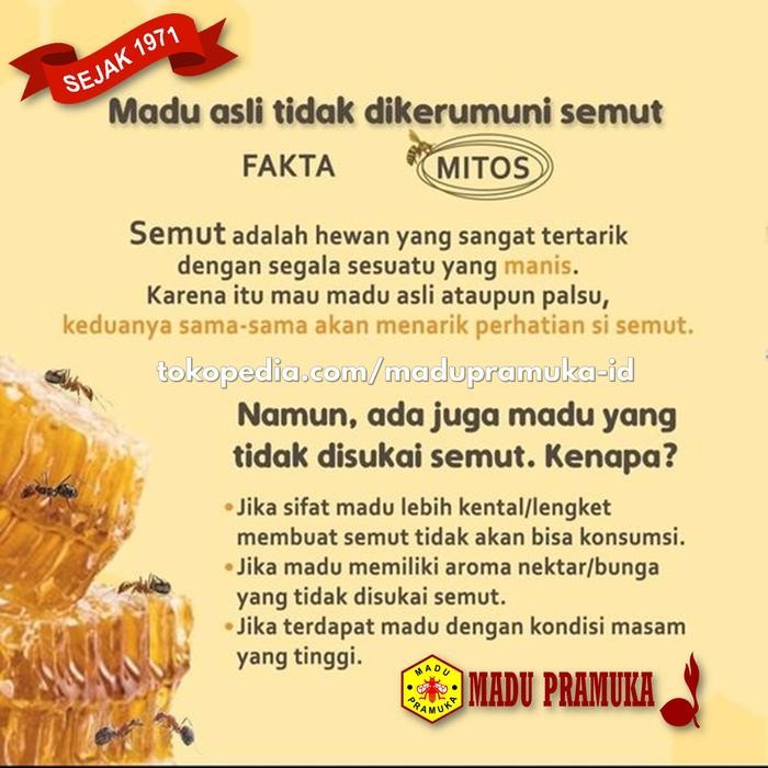 

Terlaris- Madu Pramuka Super (+ Bee Pollen + Royal Jelly) 350 Ml 650 Ml 2000 Ml -Gratisongkir