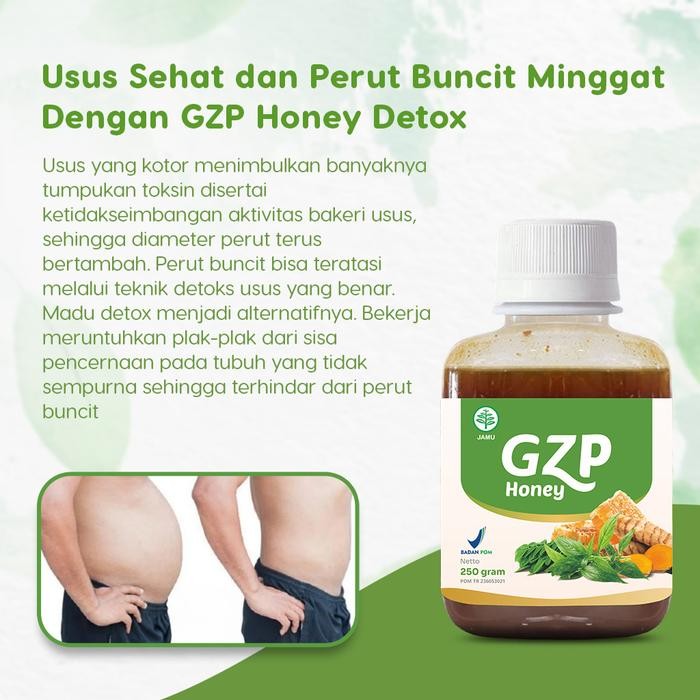 

Terlaris- Gzp Honey Detox Membantu Sistem Pencernaan Membersihkan Usus Bersih Anti Perut Buncit