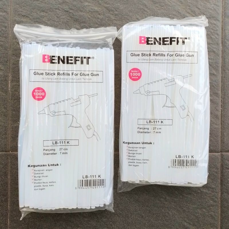 

Isi Lem Tembak Lem Bakar Benefit LB-111K Kecil ( Pak ) [ Original ]