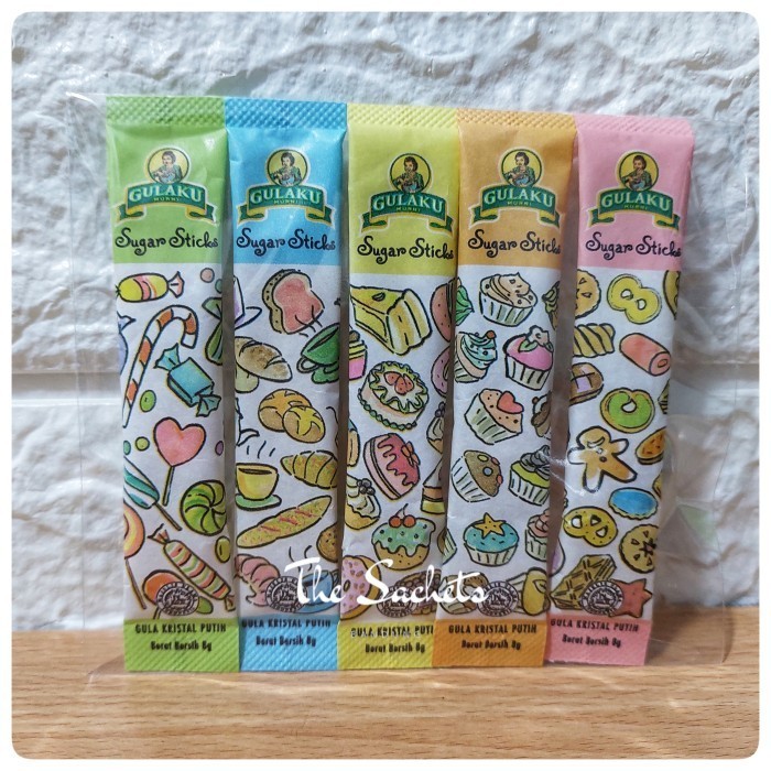 

(Expert) Gulaku Sugar Stick Isi 5 Pcs