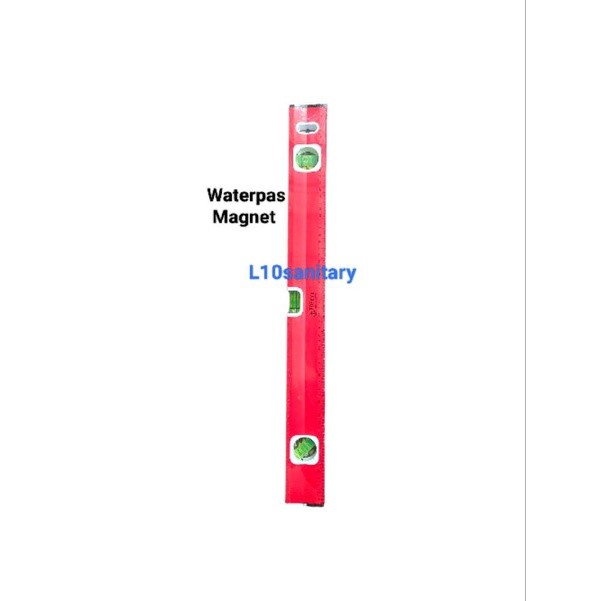 

Penggaris WATERPAS MAGNET 18" 40cm/ Waterpas MAGNIT Panjang / Waterpas Magnet Merah 18" 40cm