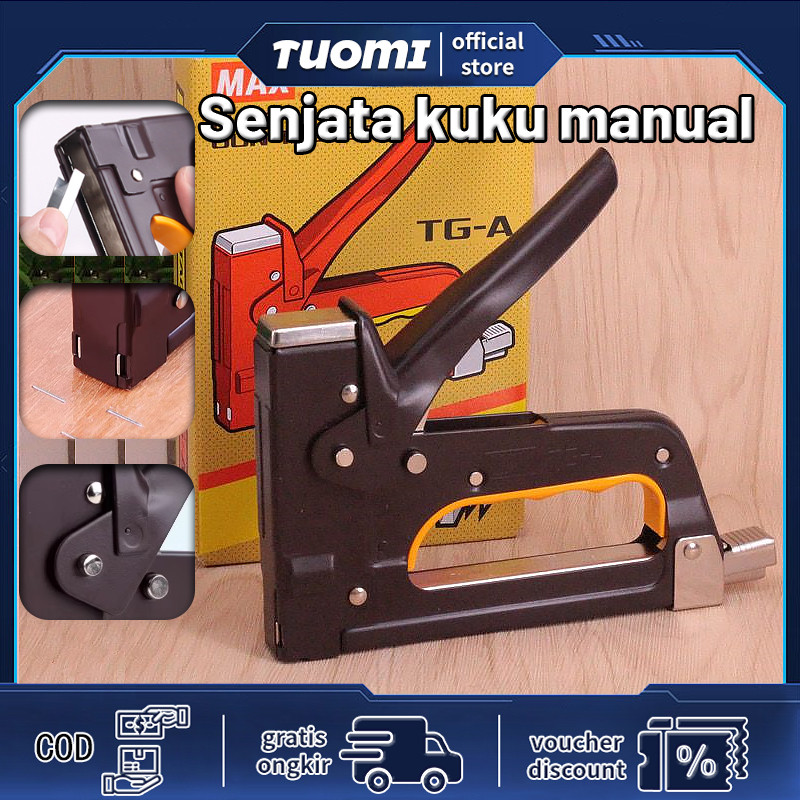 

Tuomi-Max Gun Tacker TG-A Stapler / Staples tembak T3-10MB /isi stapler tembak