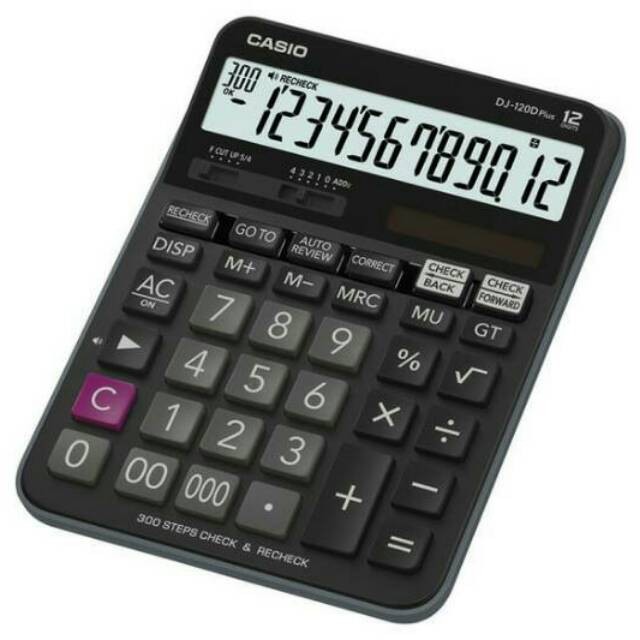 

Casio DJ-120D PLUS - Kalkulator Meja