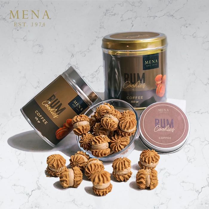 

NewZbgt- RUM COOKIES - COFFEE (Medium) by Mena Cookies
