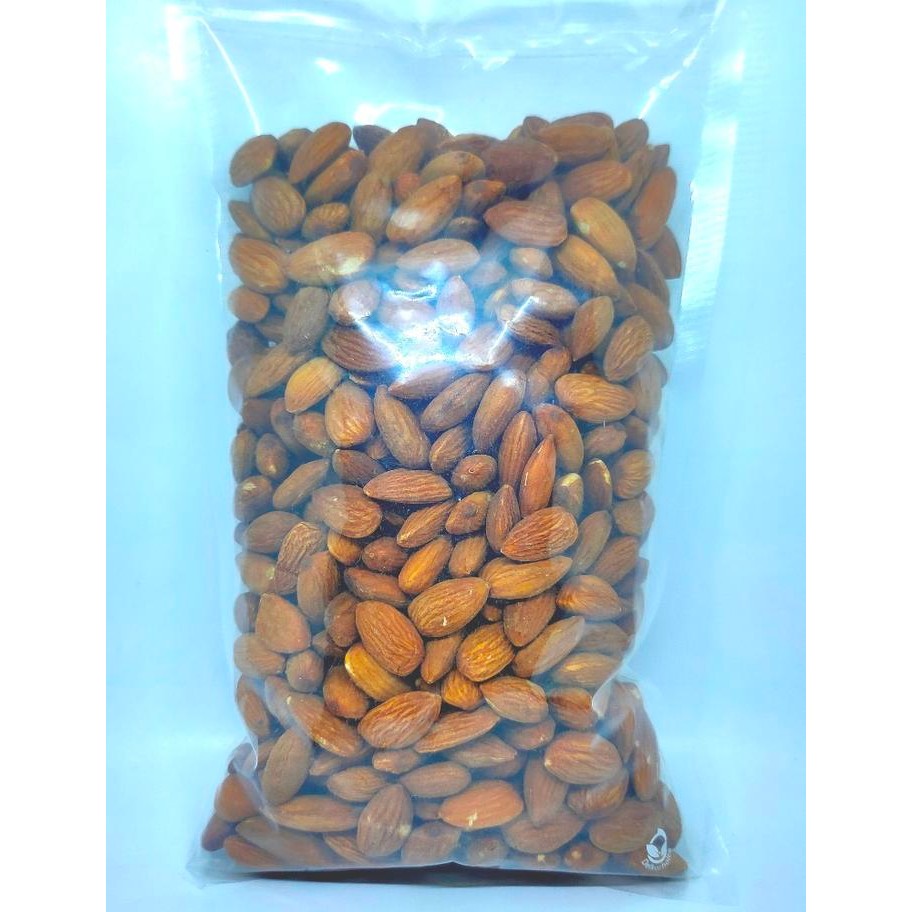 

NewZbgt- 1000gr Roasted Almond Premium - Kacang Almond Panggang Kupas - Oven