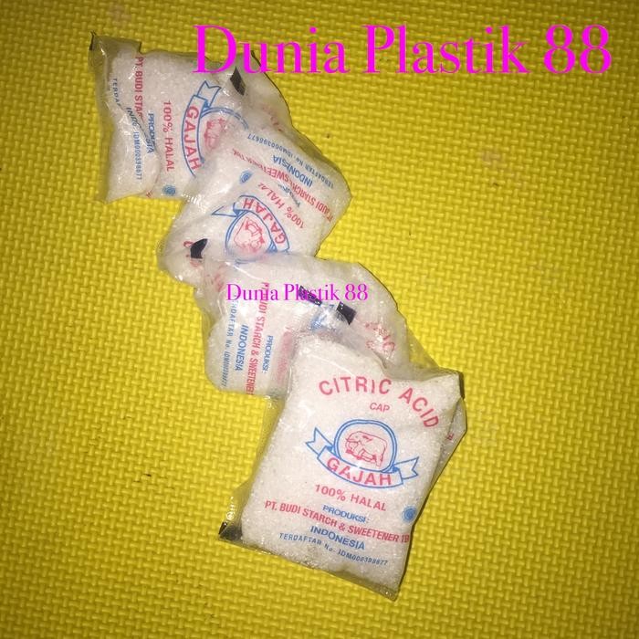 

NewZbgt- CITRUN citric acid pembersih pakaian kemasan sachet cap GAJAH