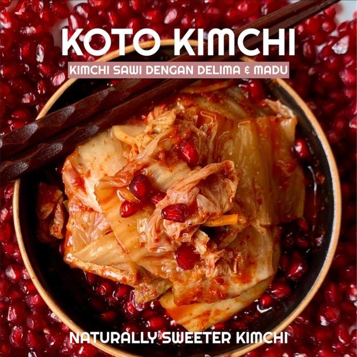 

NewZbgt- KOTO KIMCHI WITH POMEGRANATE & HONEY (500 gr)