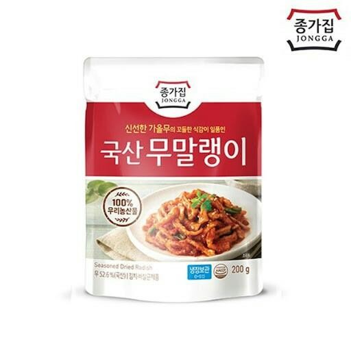 

NewZbgt- Dried Radish Kimchi /Kimchi Lobak 200gr