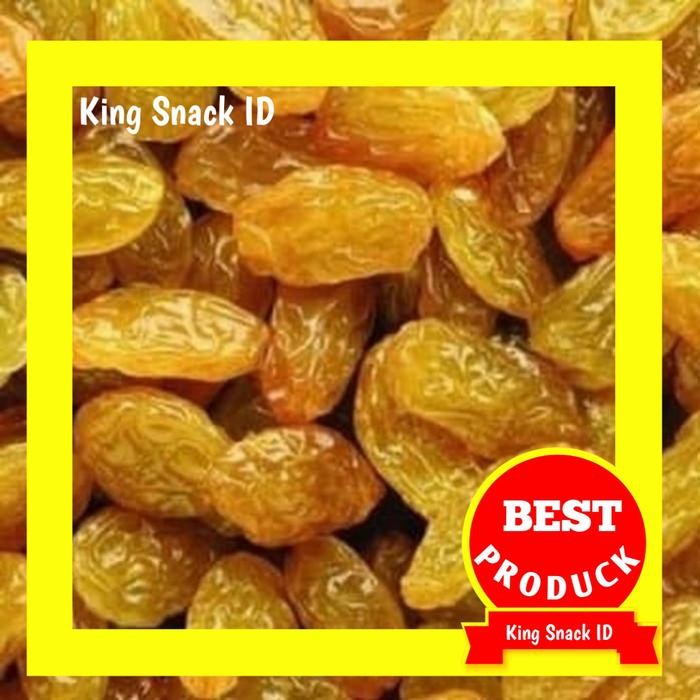 

NewZbgt- KISMIS JUMBO KUNING 500 GR / MANISAN RAISIN JUMBO ANGGUR KISMIS USA