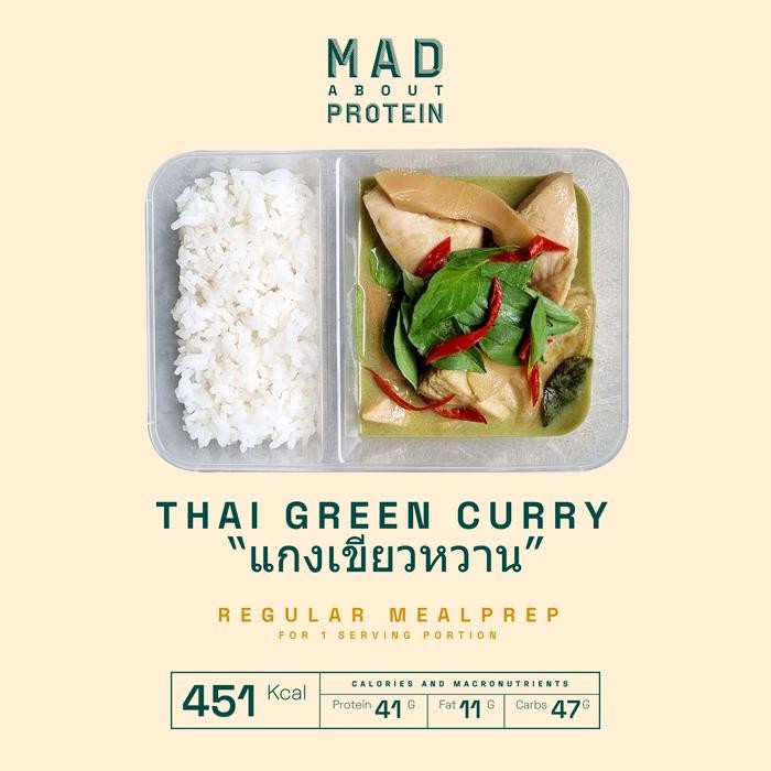 

NewZbgt- [REG] Thai Green Curry - MAD ABOUT PROTEIN Frozen Mealprep