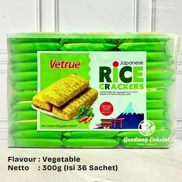 

NewZbgt- Vetrue Japanese Taiwan Rice Crispy Crackers Krekers Beras Aneka Rasa Lobster Pedas