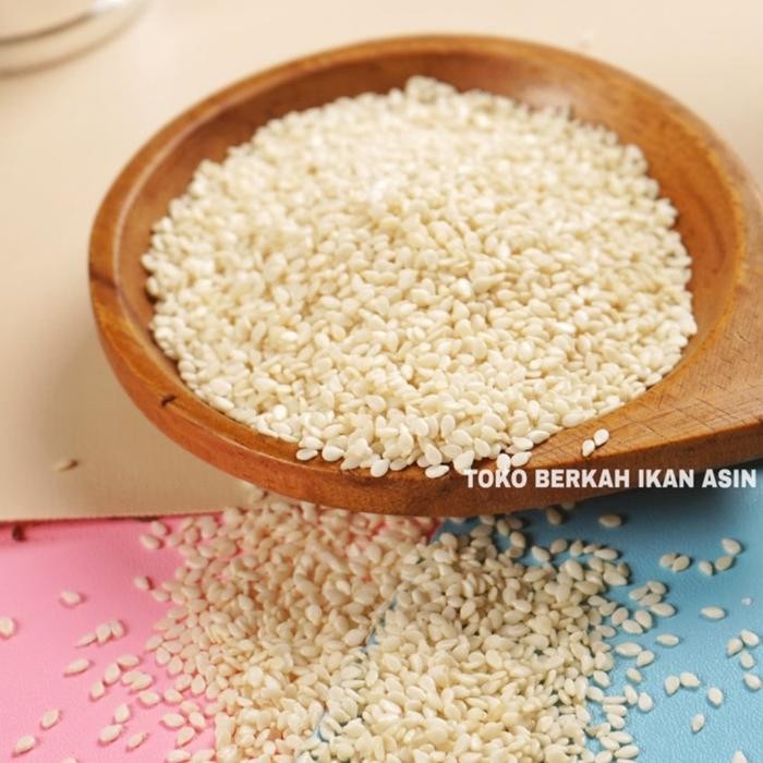 

NewZbgt- Biji Wijen Putih 500gr / White Sesame Seed Seeds