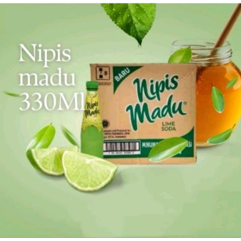 

Nipis Madu Lime Soda 330 ml Minuman Segar Berkarbonasi