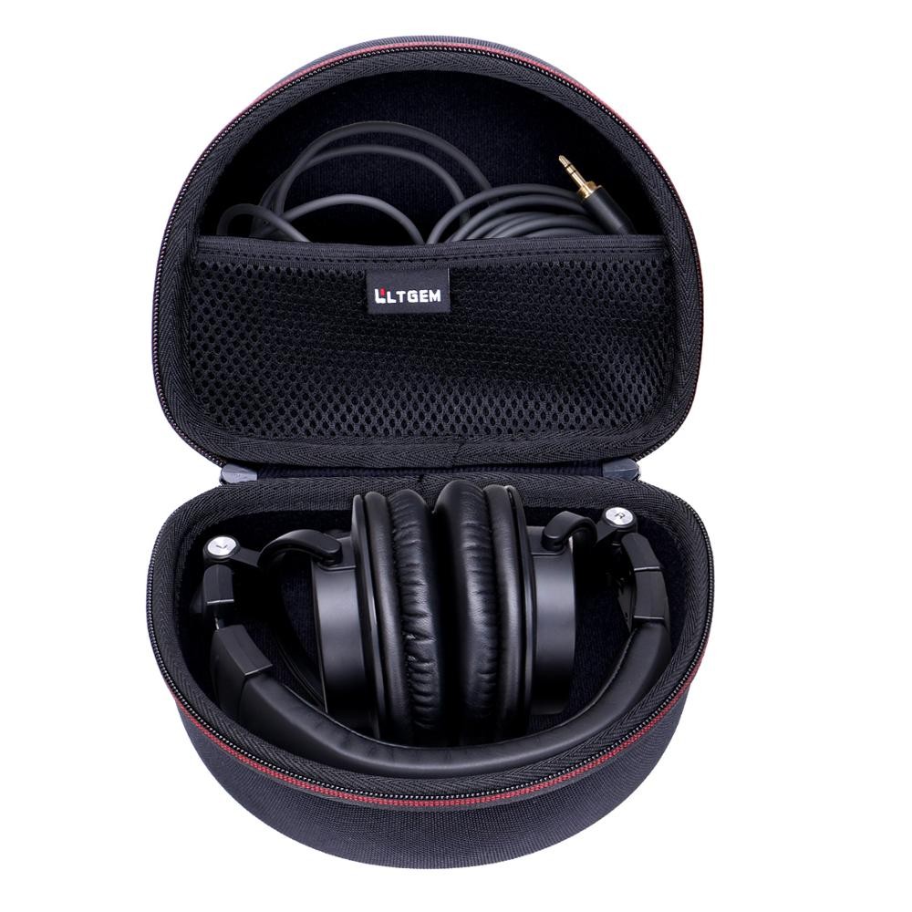NEW LTGEM Hard Carrying Case for Audio Technica ATH M50x/M50/M70X/M40x/M30x/M50xMG Professional Stud