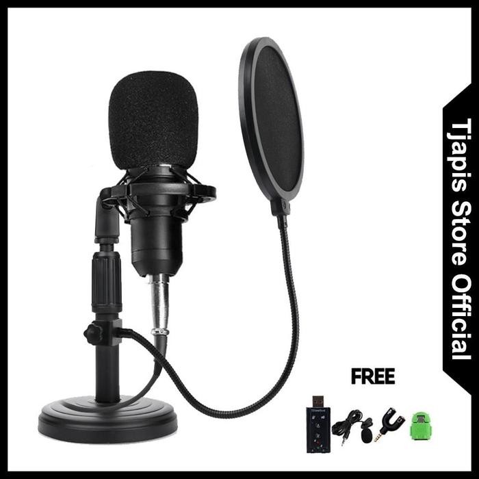 Terbaru PAKET KOMPLIT MIC CONDENSER STAND MEJA BM 800 BM 8000 ORIGINAL