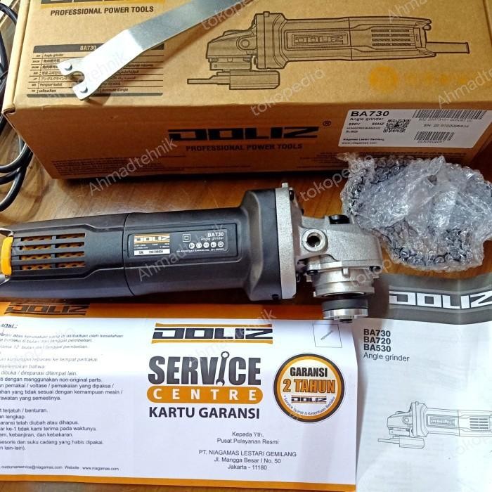 mesin gerinda tangan doliz ba730